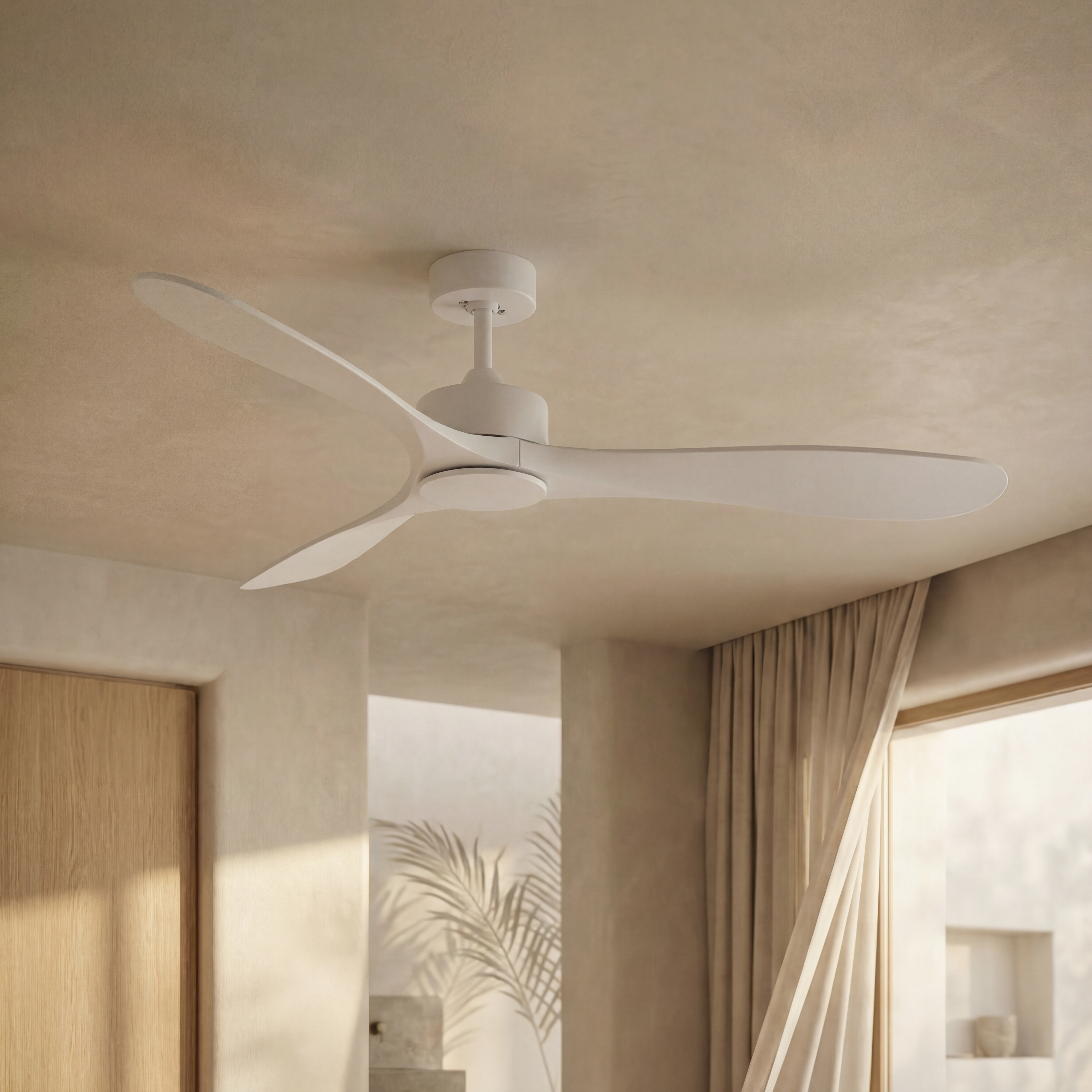 Ventilateur de plafond Boréal 132 cm – 3 pales en acier
