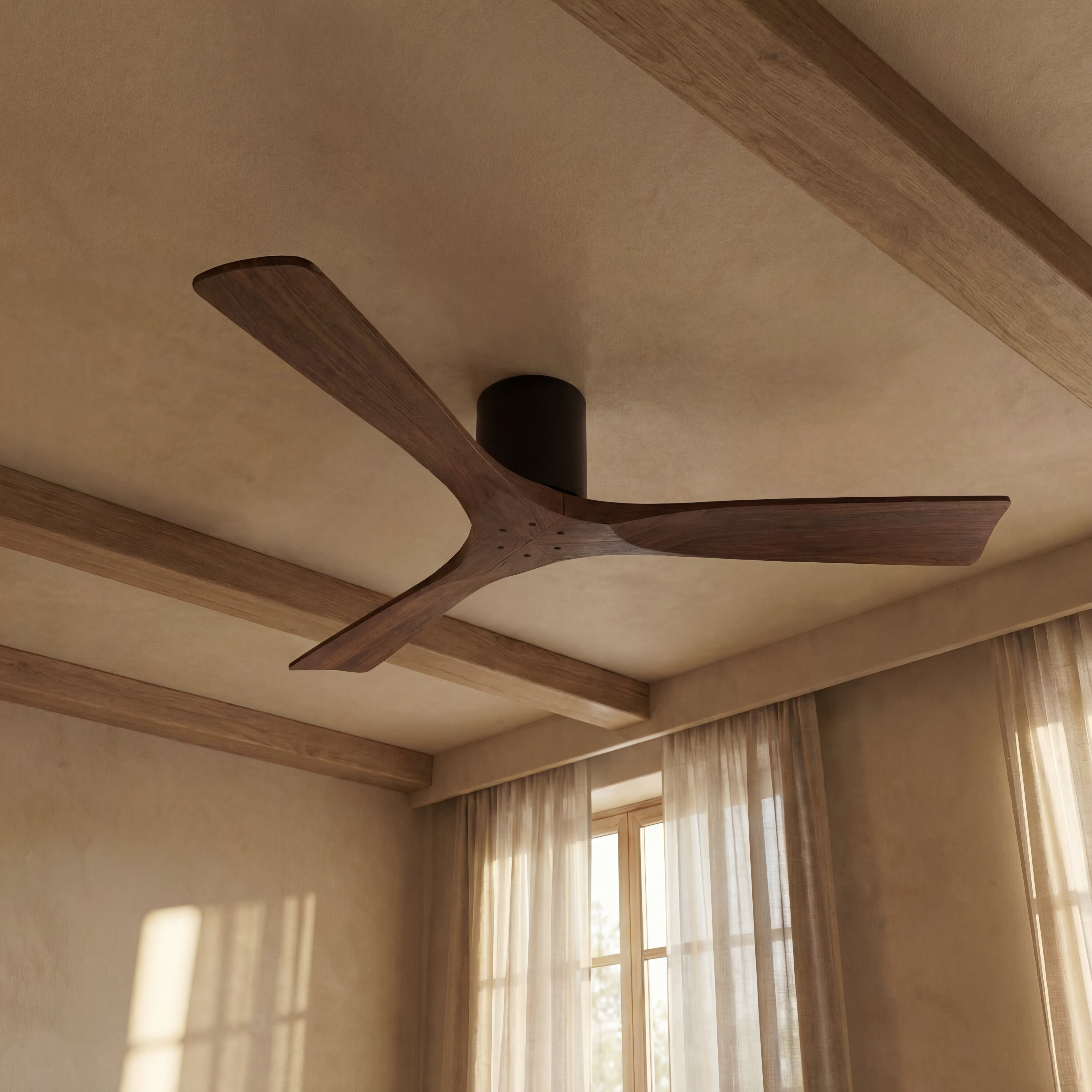 Etoile Ventilador de Techo 132 cm – Aspas de Madera